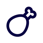 Meat SVG Icon